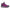 Chaussures de randonnée hiver femme violet avec protection contre le froid et maintien de la cheville.