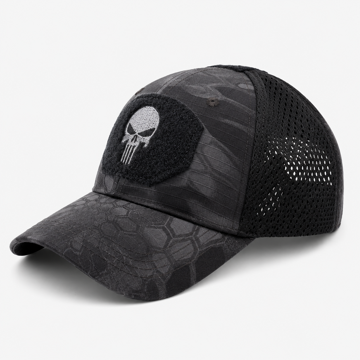 Profil de la casquette randonnee respirante filet anti-chaleur Passion Randonnee.