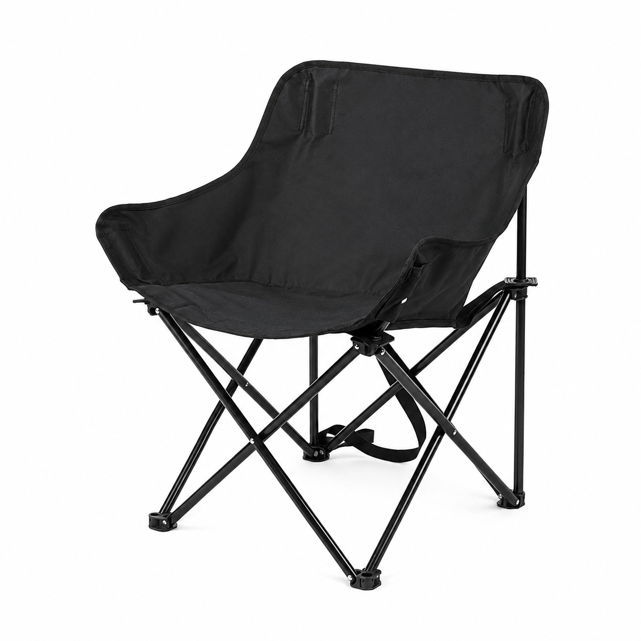 Chaise camping portable Passion Randonnee utilisee en exterieur sur sentier de montagne.