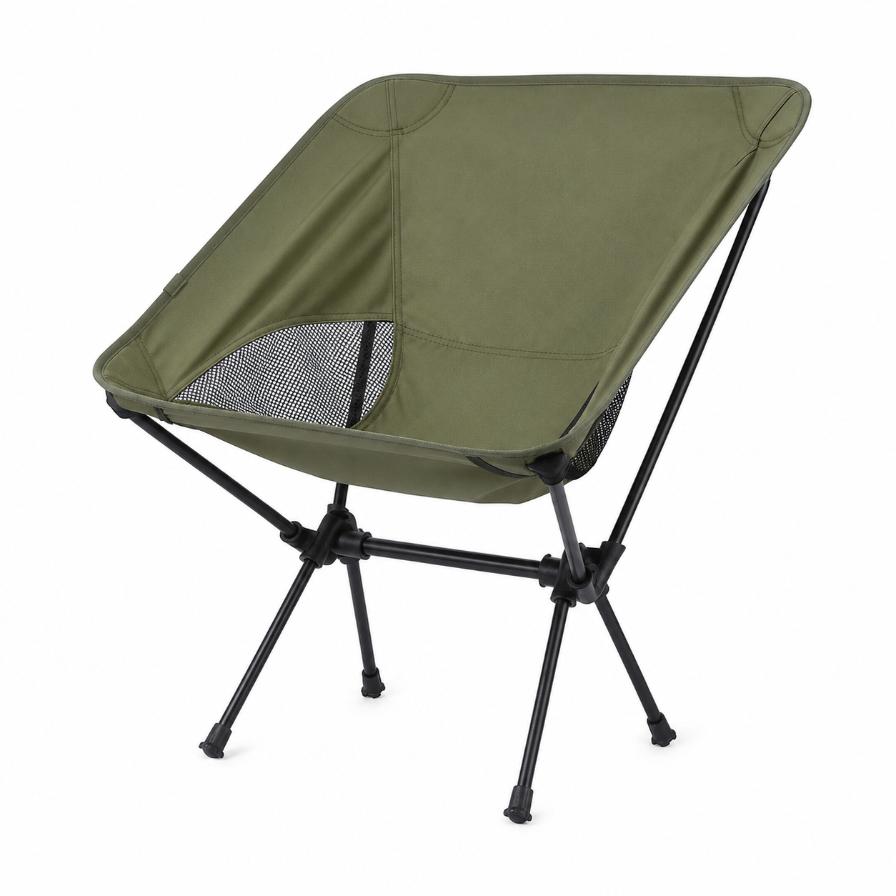 Detail du tissu de la chaise de camping ultralegere Passion Randonnee, resistant et respirant.