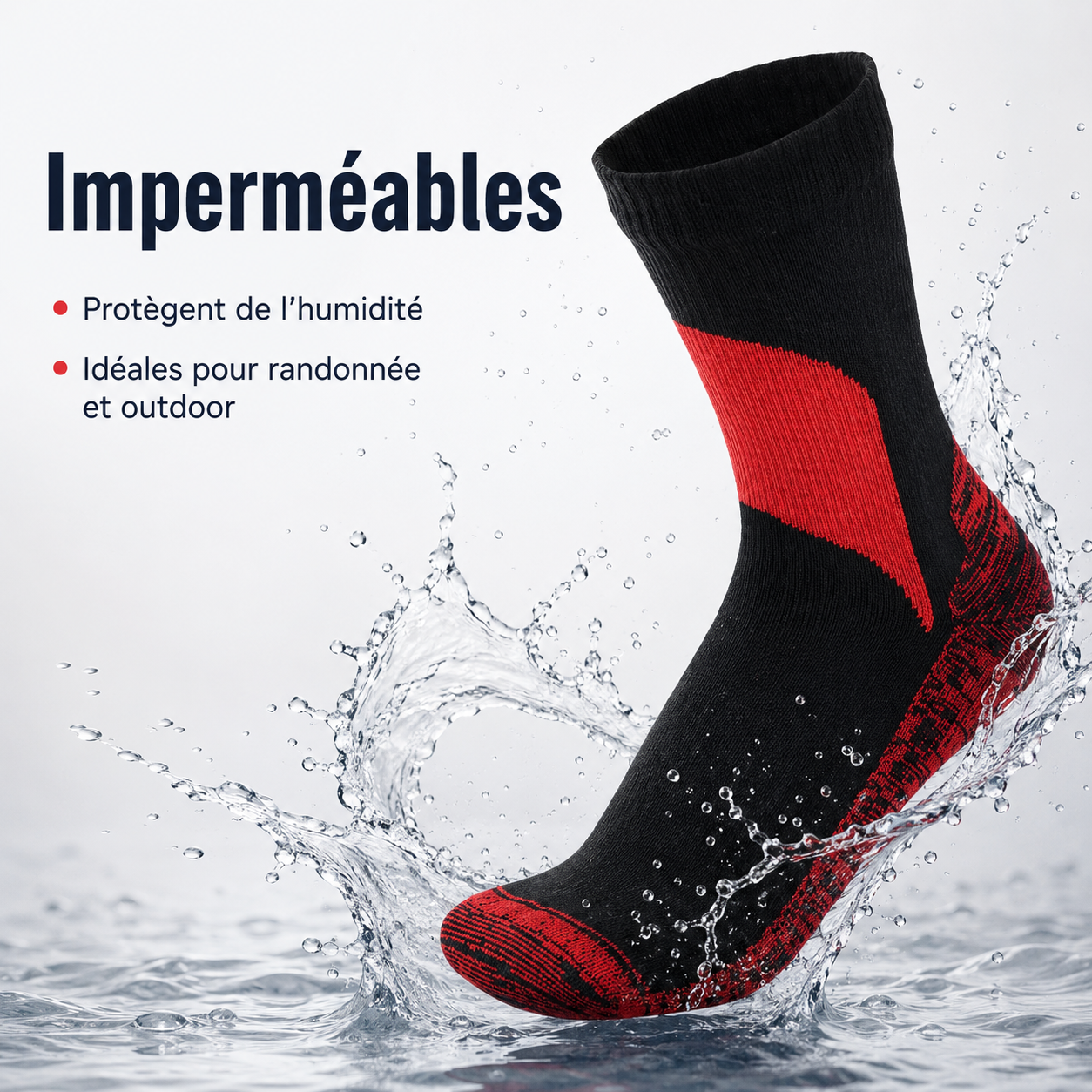 Chaussettes imperméables randonnée respirantes - Passion Randonnée
