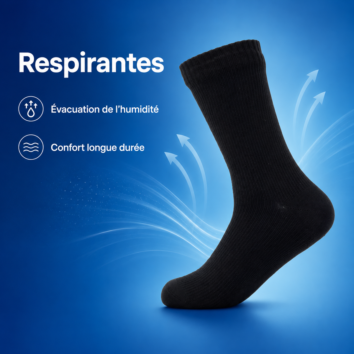Chaussettes imperméables randonnée respirantes - Passion Randonnée