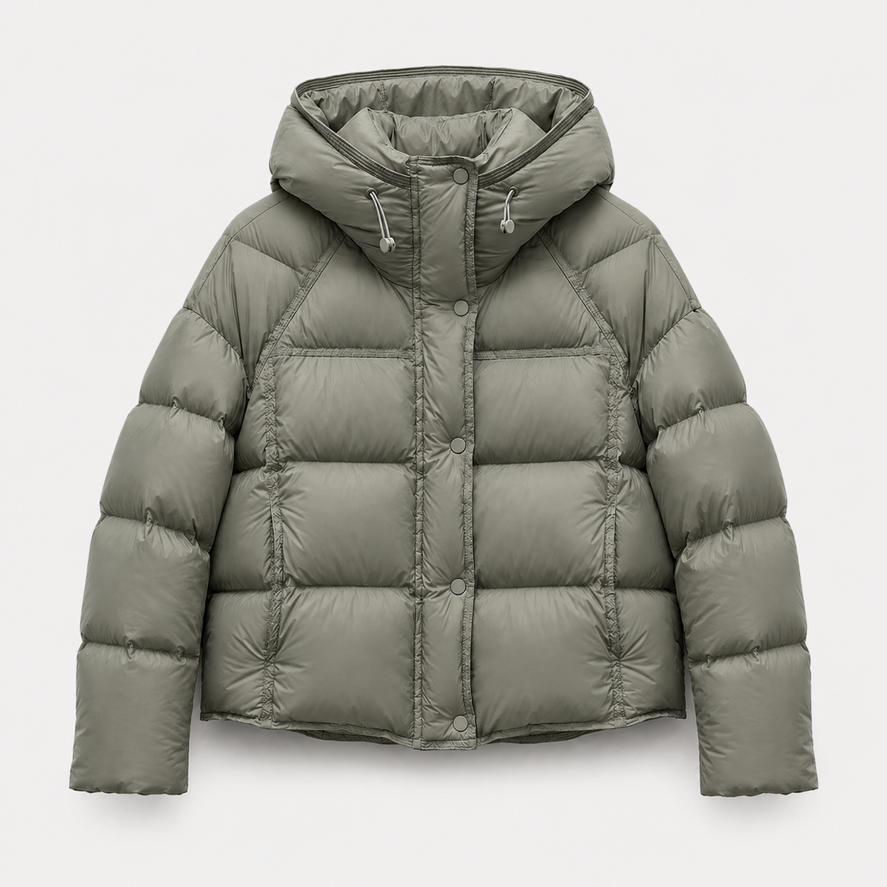 Detail du tissu outer-shell de la doudoune femme outdoor Passion Randonnee, leger et resistant.