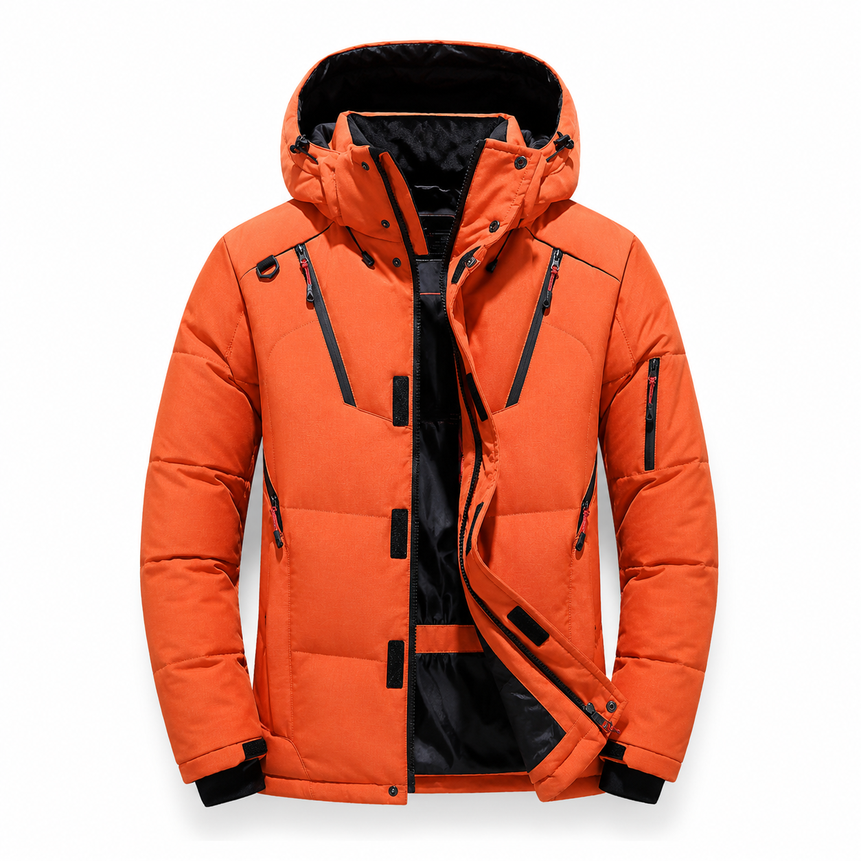 Doudoune trekking homme grand froid Passion Randonnee portee en altitude, protection thermique maximale.