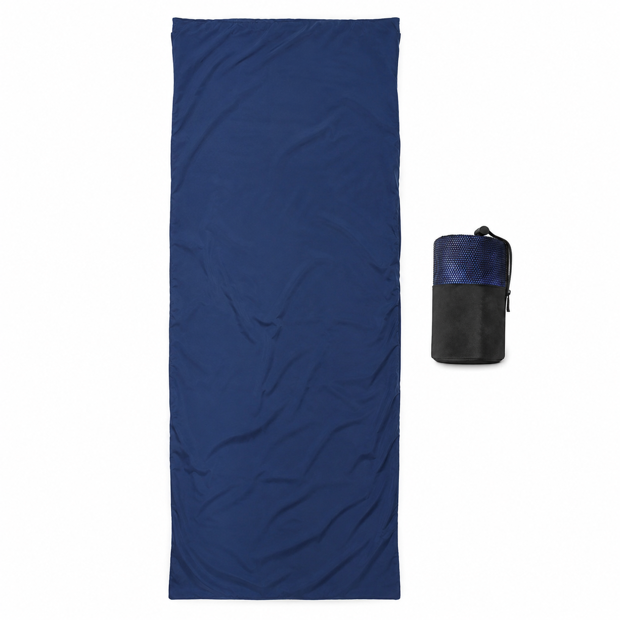 Profil du drap de randonnee leger Passion Randonnee, tissu doux et respirant.