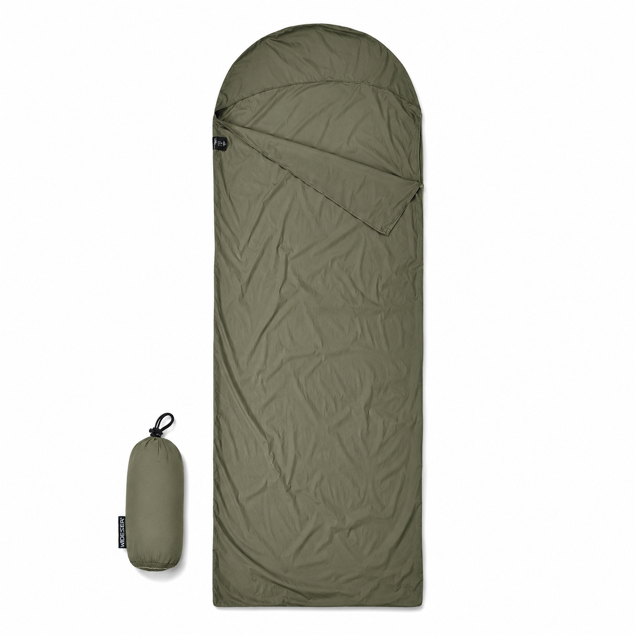 Liner de voyage sac de couchage camping Passion Randonnee utilise en exterieur.
