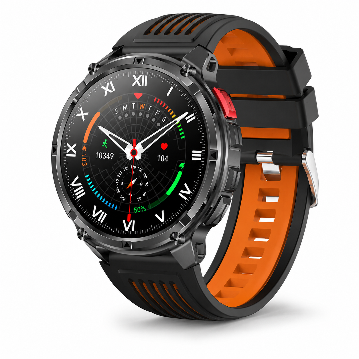 Montre connectee GPS etanche Passion Randonnee portee en randonnee outdoor.