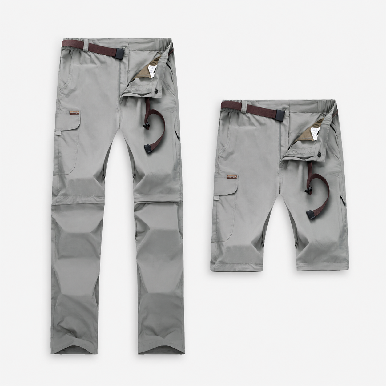 Vue de dos du pantalon femme quick-dry montagne Passion Randonnee, taille reglable et confort optimal.