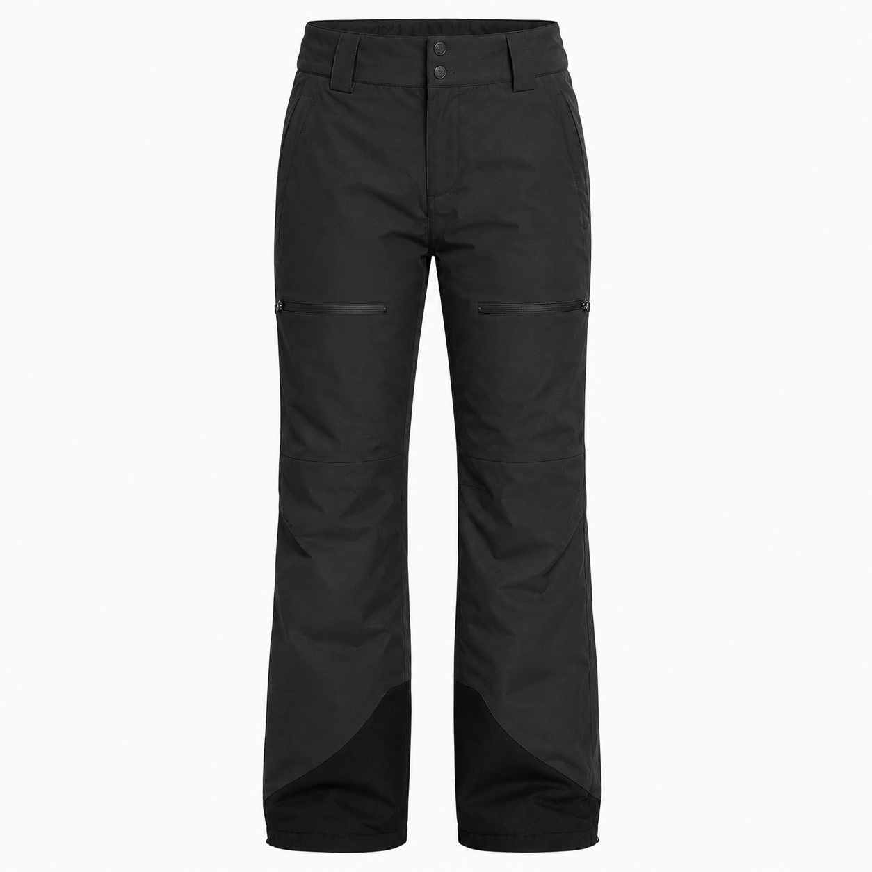 Pantalon de trekking femme hiver Passion Randonnee porte sur un sentier, coupe confort.