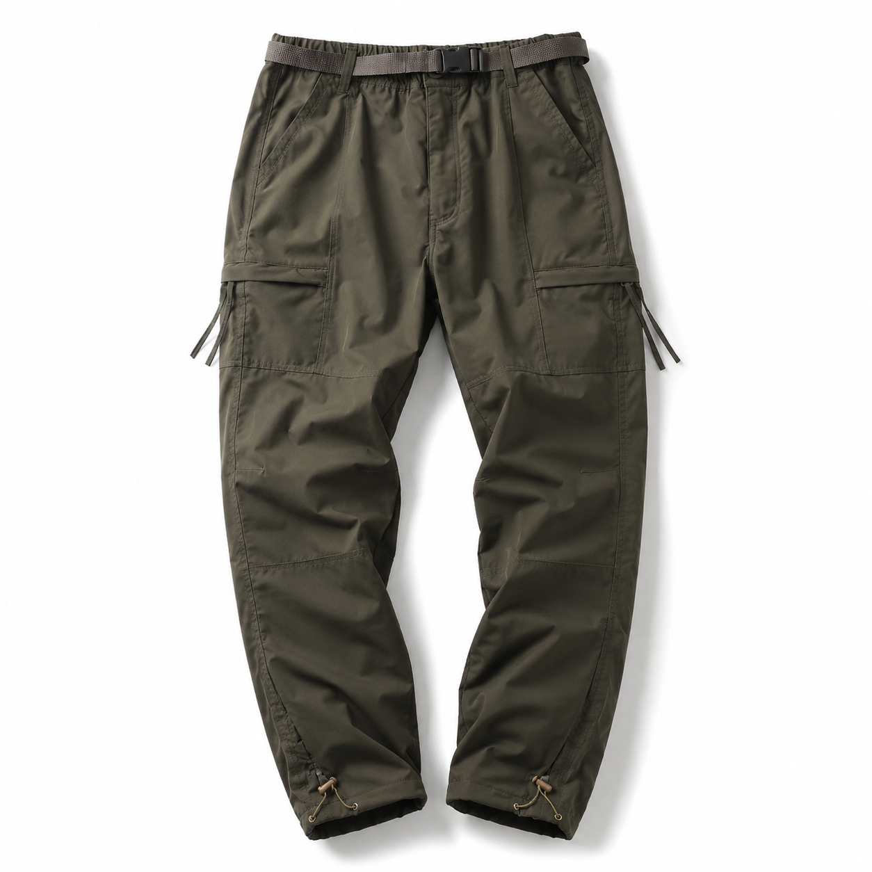 Vue de dos du pantalon cargo mixte hiver Passion Randonnee, poches arriere pratiques.