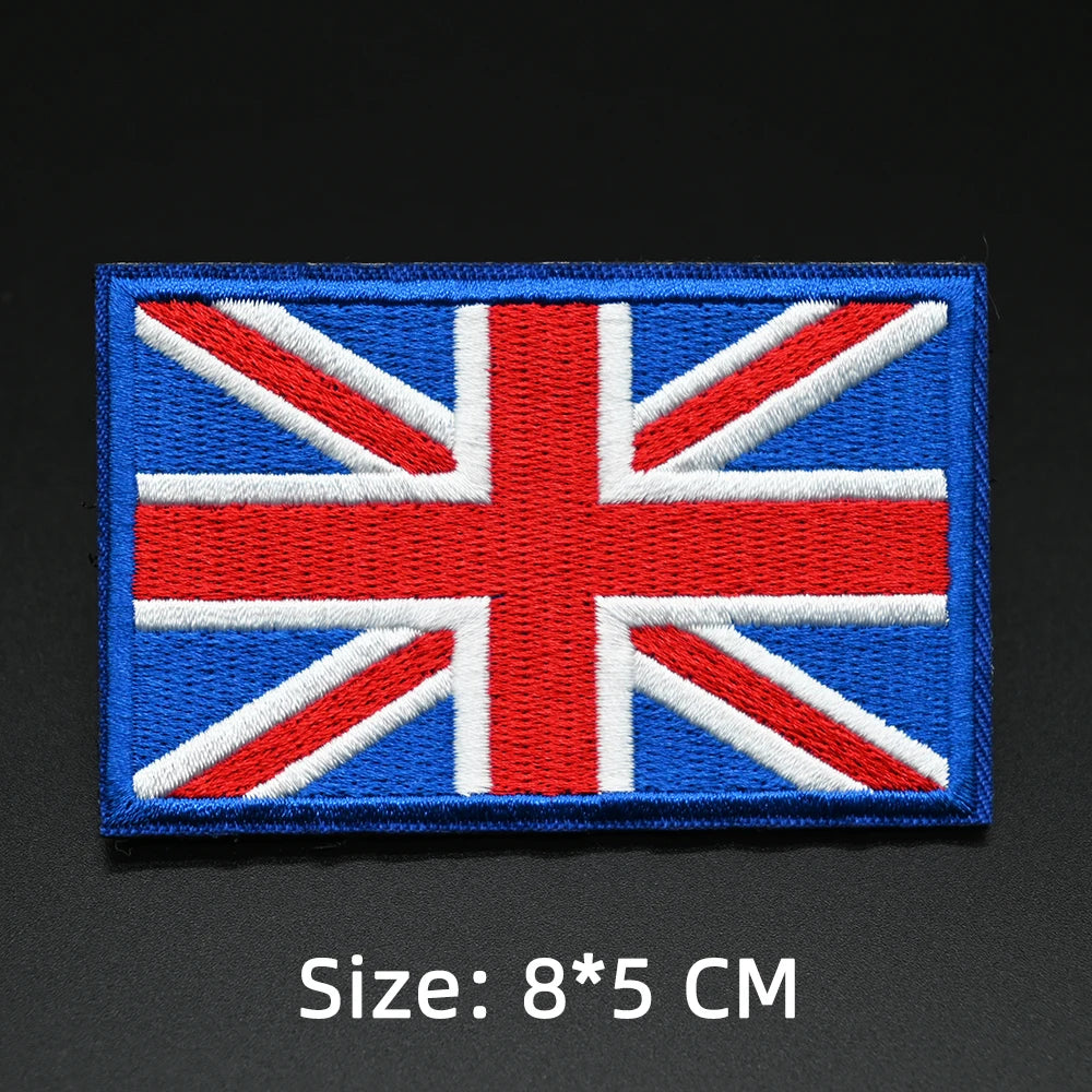Patch drapeau sac randonnée brodé plié compact pour randonnée Passion Randonnée.