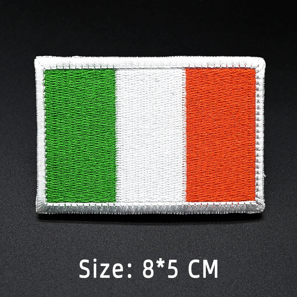 Patch drapeau sac randonnée brodé pratique pour le transport Passion Randonnée.