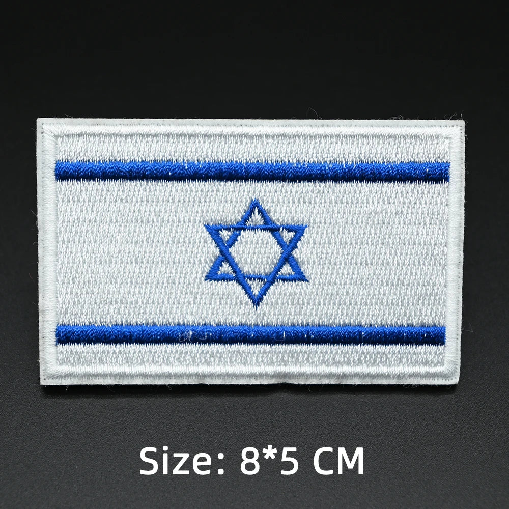 Patch drapeau sac randonnée brodé vue ensemble Passion Randonnée.