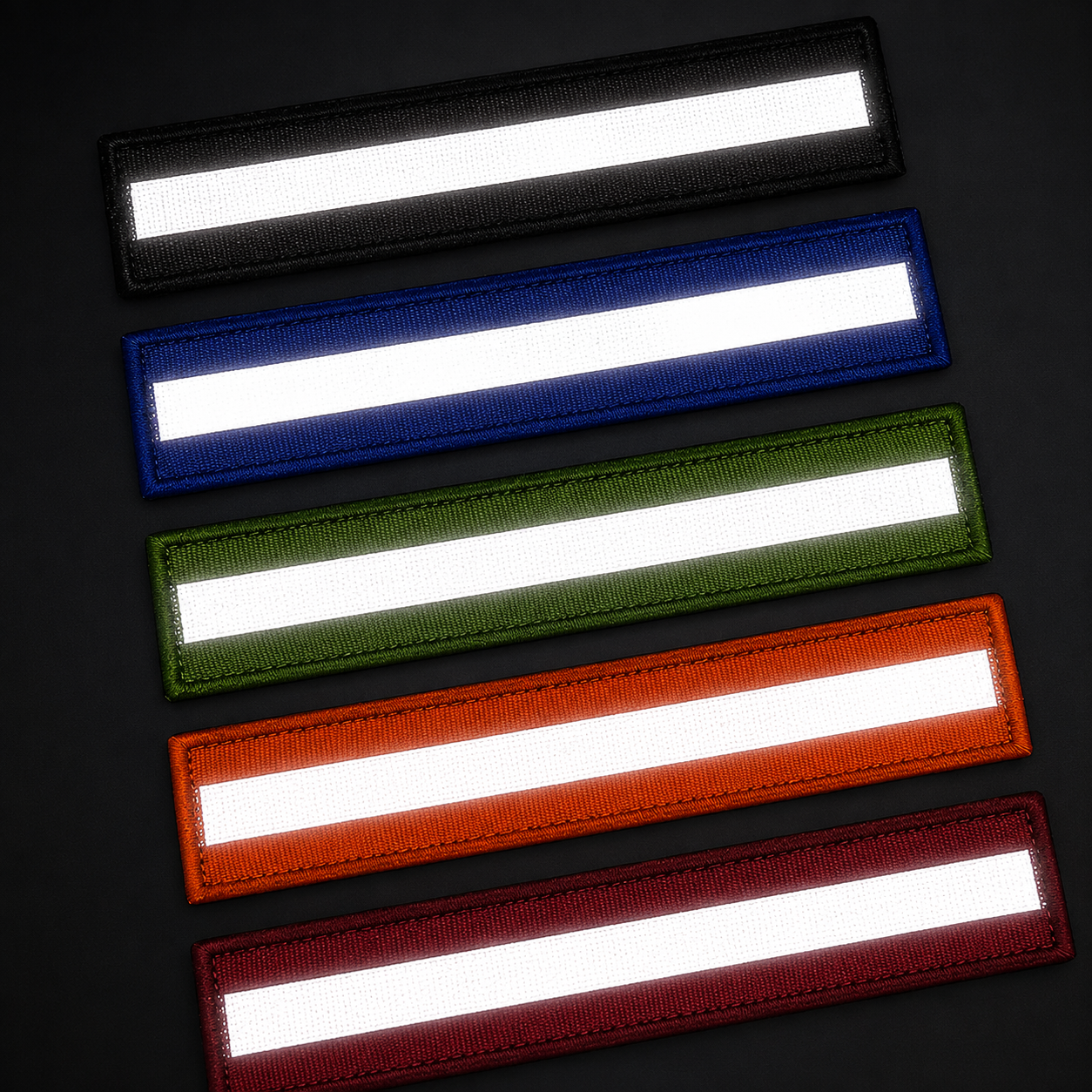 Patch réfléchissant sécurité randonnée velcro sac à dos - Passion Randonnée
