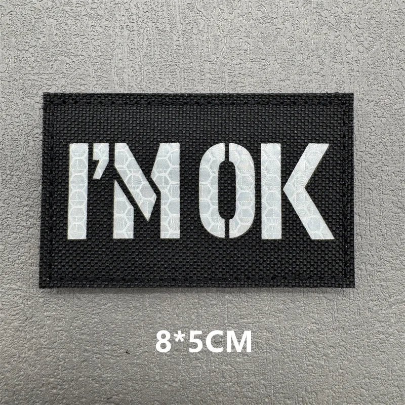 Détail tissu de patch velcro motif original pour équipement randonnée Passion Randonnée.