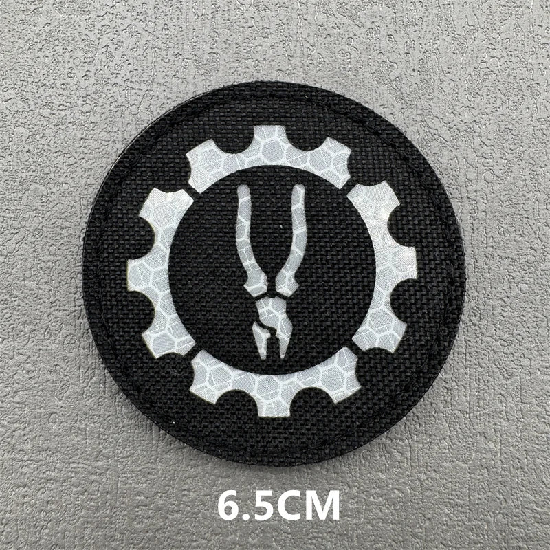 Patch velcro motif original pour équipement randonnée pratique pour le transport Passion Randonnée.