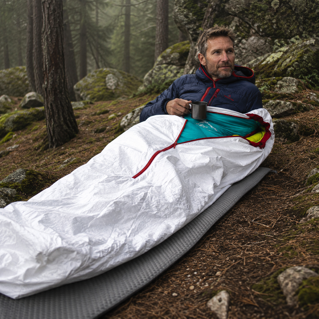 Profil de la protection bivouac sac de couchage Passion Randonnee.