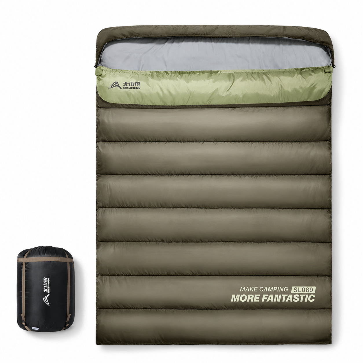 Sac de couchage 2 personnes chaud Passion Randonnee en camping trekking.