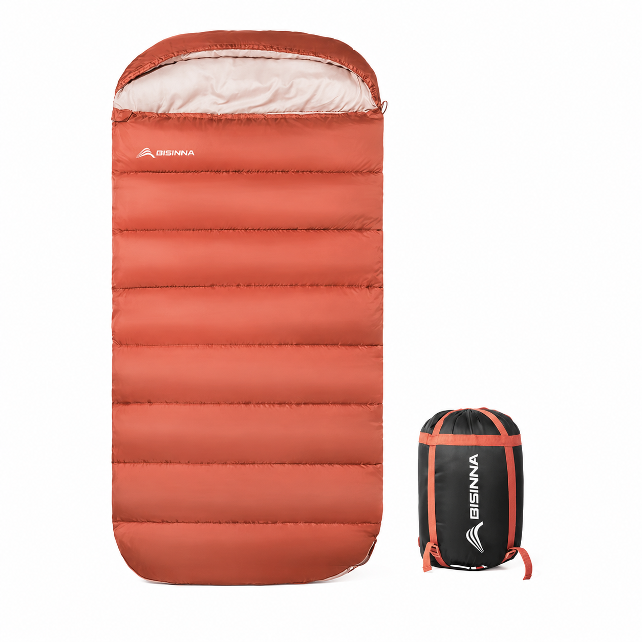 Sac de couchage camping large 3 saisons Passion Randonnee en bivouac.