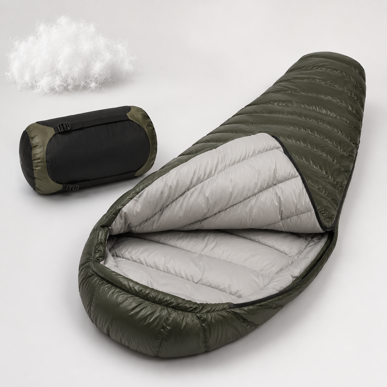 Sac de couchage grand froid Passion Randonnee en trekking hivernal.