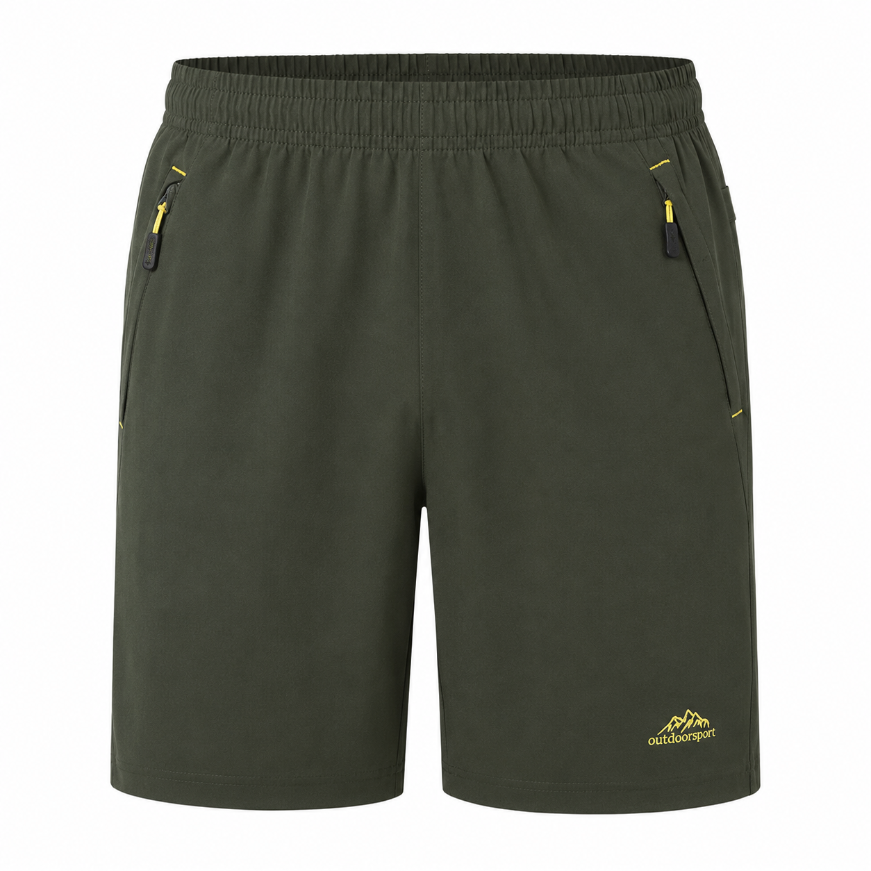 Detail du tissu a sechage rapide du short randonnee homme Passion Randonnee.