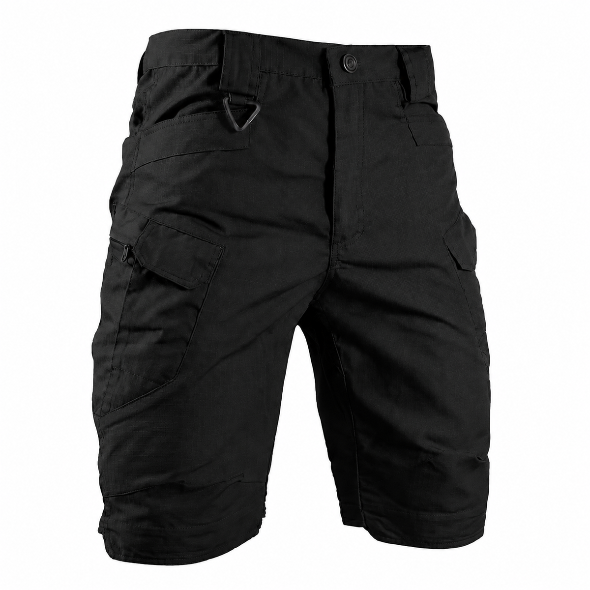 Detail des poches cargo du short trekking homme aventure Passion Randonnee.