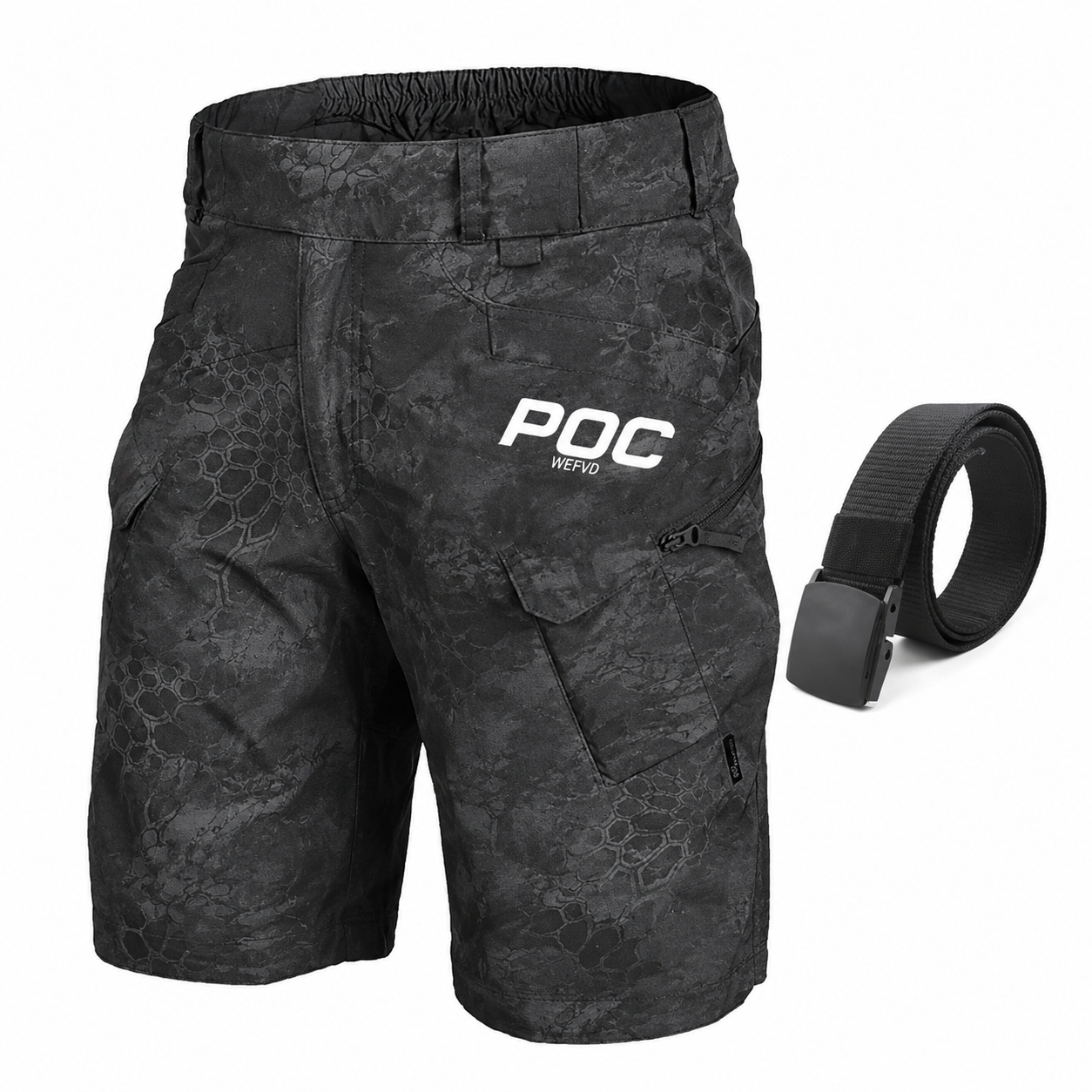Detail du rembourrage du short velo homme Passion Randonnee, confort longue distance.