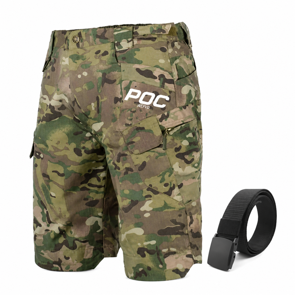 Short velo homme Passion Randonnee porte lors d'une randonnee sportive.