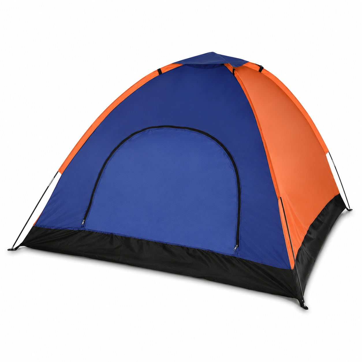 Tente bivouac randonnee 3-4 personnes Passion Randonnee, vue de face, spacieuse.