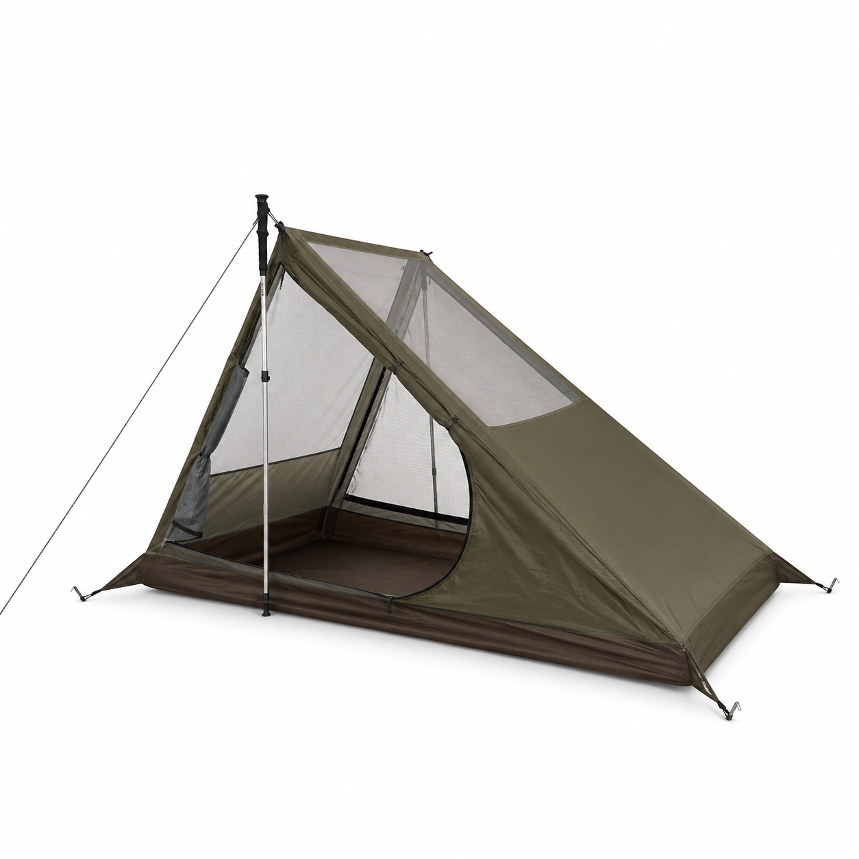 Tente bivouac solo avec moustiquaire Passion Randonnee en bivouac de montagne.