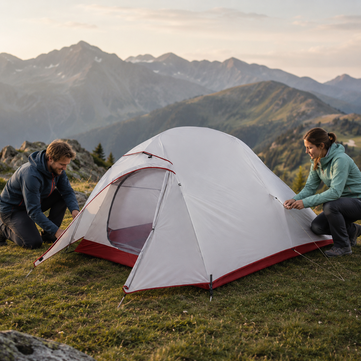 Tente bivouac ultralegere 3 saisons Passion Randonnee en bivouac de montagne.