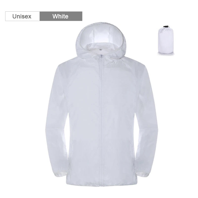 Veste coupe-vent aventure Passion Randonnee, vue produit complementaire.