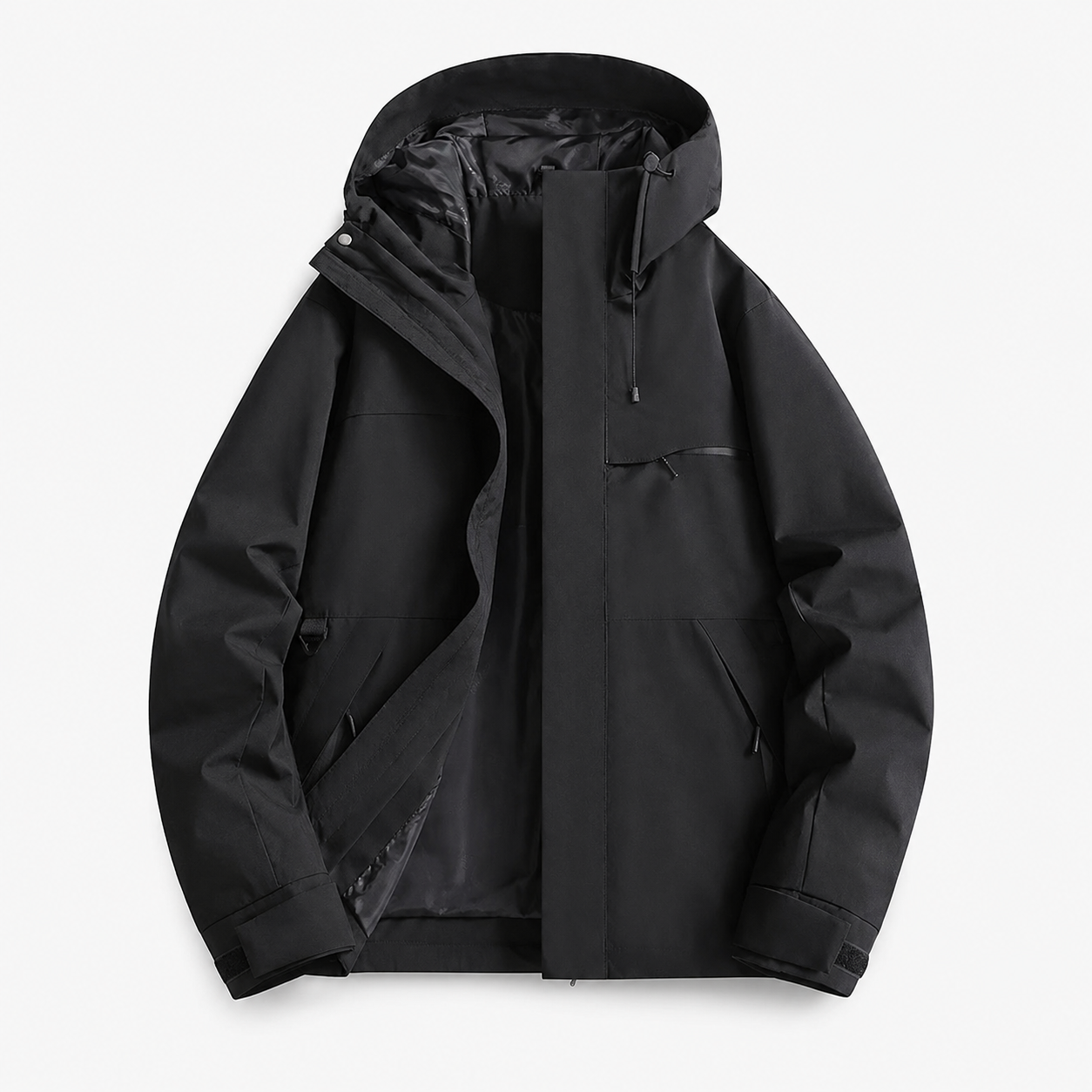 Detail du tissu impermeable de la veste randonnee femme Passion Randonnee.