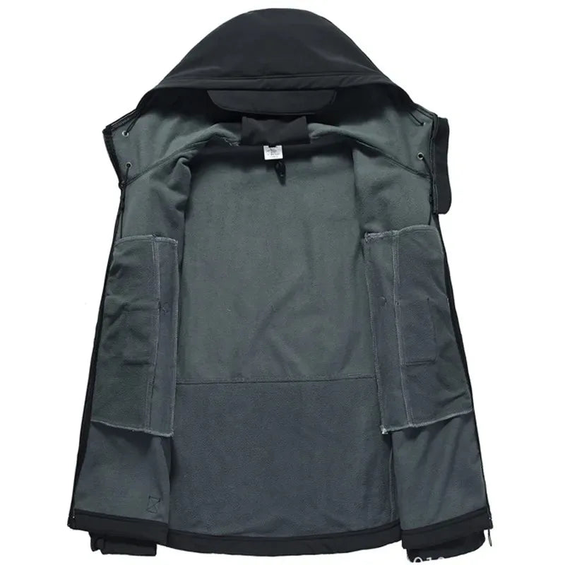 Veste randonnee homme outdoor robuste Passion Randonnee, vue produit complementaire.