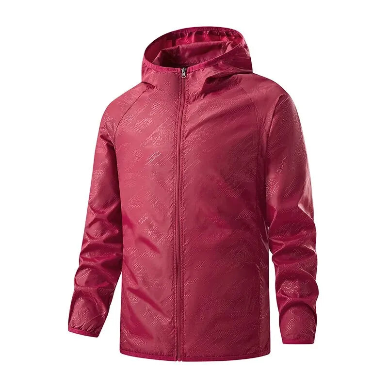 Detail de la veste legere unisex Passion Randonnee, vue complementaire tissu.