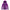 Veste trekking femme légère violette, vue de face avec capuche, Passion Randonnée